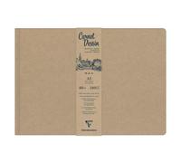 Carnet Dessin carnet cousu 40F A3 140g - Kraft