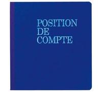 Registre piqûre position de compte Exacompta 950