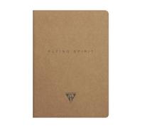 Carnet Flying Spirit Kraft 14,8 X 21 Cm 96 Pages Lignées 90g Sur M²
