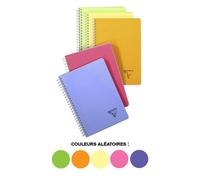 Clairefontaine Carnet reliure intégrale Linicolor FRESH 14,8 x 21 cm 5 x 5 180 pages