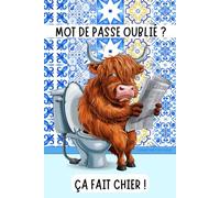 Carnet Mot de Passe: Mot de Passe Oublié ? Impression en Couleur - 104 pages à Remplir avec Répertoire Alphabétique. Agenda Mot de Passe Petit Format Discret. Carnet pour Mot de Passe Internet