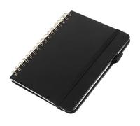 Carnet Noirs de Alphabétiques à Mots de Passe Spirale Onglets | Papier, Léger et Résistant, Index par Lettres, Porte-stylo Intégré, Usage Bureau et Voyage