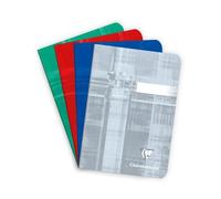 Carnet piqué 10,5x14,8cm 96 pages petits carreaux - Assortis