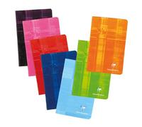 Carnet piqué Clairefontaine Metric 11 x 17 cm - petits carreaux - 96 pages