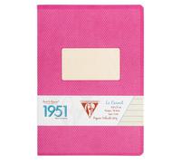 Carnet piqué collection 1951 A5 96 pages ligné - Framboise