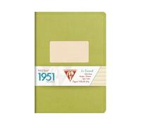 Carnet piqué collection 1951 A5 96 pages ligné - Vert