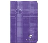 Carnet piqué de 96 pages Séyès Clairefontaine 11 x 17 cm Modèle aléatoire G