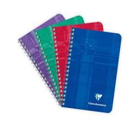 Carnet reliure intégrale 7,5x12cm 100 pages uni - Assortis