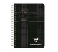 Clairefontaine Carnet à spirale 68592C 9x14 cm 100 p. petits carreaux 90 g Couleur aléatoire