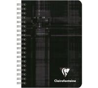 Clairefontaine Carnet à spirale 68592C 9x14 cm 100 p. petits carreaux 90 g Couleur aléatoire