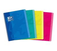 Carnet Répertoire OXFORD - Petits carreaux - 100 pages - 22 x 17 cm - Coloris Aléatoire