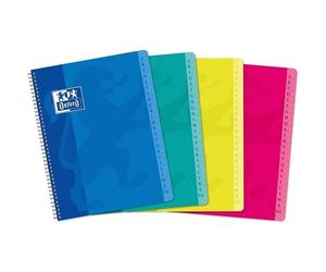 Carnet Répertoire OXFORD - Petits carreaux - 100 pages - 22 x 17 cm - Coloris Aléatoire