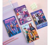 Carnet spirale K-POP NOUVEAU Groupe 2026 - Marchandises créatives pour étudiants, pages colorées, cadeau, journal coloré random 2 PCS
