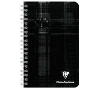 Carnet spirales - CLAIREFONTAINE - petit carreaux 5x5 - 180p - 90g