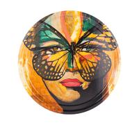 Carolina Gynning Plateau Golden Butterfly Ø31 cm Orange-black