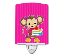 Caroline's Treasures Lampe de nuit en céramique Singe