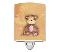 Caroline's Treasures Lampe de nuit en céramique Singe