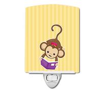 Caroline's Treasures Lampe de nuit en céramique Singe