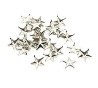 carotoe 100 pièces Clous étoiles Rivets étoile Rivets Griffe à Cinq Branches Pointes de Presse à Main en métal décoratif pour Ceinture de