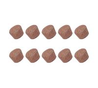 carotoe Bouchons Coniques en liège pour Petits flacons, Ensemble de 10 Bouchons de Bouteille avec Finition Naturelle, de Fermeture de Flacon, Bouchons Coniques Quotidiens, Bouchons de Bouteille de de