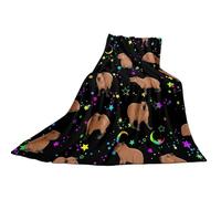 carotoe Capybaras - Couverture en Flanelle imprimée pour lit, Douce et Chaude, pour canapé, Couvre-lit, Plage, Voyage, Bureau, Couverture de répétition