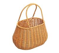 carotoe Conteneur de Stockage tissé Robuste, bac de Stockage étanche pour collations Fruits et Fournitures de Pique-Nique, bac étanche de Conception Unique