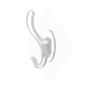 carotoe Crochets antidérapants transparents, cintre sans poinçon, crochets utilitaires réutilisables pour cuisine, salle de bains, porte de plafond, crochet auto-adhésif