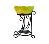 carotoe de de bol avec en fer à volutes, ensemble de table décoratif pour étagère de salon et affichage de la maison, de de table, de bol de fleurs, décoration à