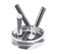 carotoe de Sport à Trois Pieds, de Base Transparent pour de Golf/Baseball, vitrine de Magasin compacte, à Assemblage Facile