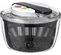 carotoe Grand bol à salade avec couvercle, presse facile, essoreuse à salade, lave-linge, égouttoir, mélangeur Portable, déshydrateur de feuilles de laitue, mélangeur