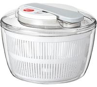 carotoe Grand bol à salade avec couvercle, presse facile, essoreuse à salade, lave-linge, égouttoir, mélangeur Portable, déshydrateur de feuilles de laitue, mélangeur