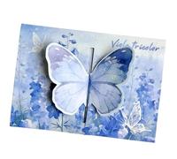 carotoe Jolie carte papillon Popup pliable, Design élégant pour anniversaires et Surprises créatives, carte rétro élégante