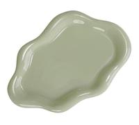 carotoe Plateau à bijoux en forme de nuages, plat à bijoux en céramique, plateau de rangement multifonctionnel pour bagues, boucles d ' oreilles et clés, accessoires élégants en forme de nuages