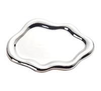 carotoe Plateau à bijoux en forme de nuages, plat à bijoux en céramique, plateau de rangement multifonctionnel pour bagues, boucles d ' oreilles et clés, accessoires élégants en forme de nuages