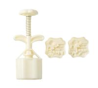 carotoe Presse à Main Moule Traditionnel pâtes de Haricots gâteau ustensiles de Cuisson pâtisseries ménagères Outil de Cuisson pour Les Amateurs de Desserts Accessoire de Cuisine
