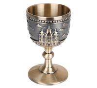 carotoe Verre à liqueur en alliage de zinc, russe, pour whisky et Cocktails, gobelet à vin blanc, articles de, mélange de métal, verre à boisson