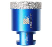 Carotte diamantée carrelage - Diamètre 45 mm - Filetage M14 - Longueur 60 mm