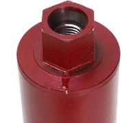 Carotte diamantée pour béton - Carotteuse 112 mm - A sec/à eau - Pour maçonnerie et brique - Acier à haute teneur en carbone - Blanc