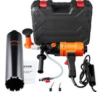 Carotteuse Diamant Carotteuse magnétique 1500 W Carotteuse diamantée Carotteuse 1100/2400 tr/min Carottage à eau 8-10,2 cm