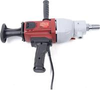 Carotteuse Diamantée pour béton - Carotteuse à eau avec support - 2500 W - Moteur sans balais - 1200 tr/min - 110 V 60 Hz - Manuelle - Rouge