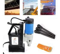 carotteuse magnétique 1680W Carotteuse magnétique Kit de carottage pour plaques d'acier 13800N 300RPM