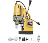 Carotteuse magnétique VEVOR 1400 W (diamètre de la tête de perçage 40 mm), 12500 N, vitesse 800 tr/min, convient pour les surfaces métalliques, l'industrie, le bricolage