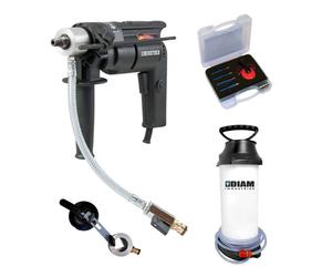 Carotteuse portative EIBENSTOCK END712P-03 230V - 700W + 1 coffret couronnes + 1 pulvérisateur + 1 guide d'amorçage