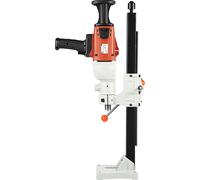 Carotteuse pour béton - Support de forage - 2200 W - 1200 tr/min - Ø 180 mm - eau/sec - prise 220 V EU - rouge/noir