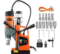 Carotteuse professionnelle - Carotteuse magnétique avec force magnétique de 12500 N, 850 tr/min, 1450 W - Foret magnétique 40 mm Max. Diamètre de perçage - Système de carottage magnétique pour la cons