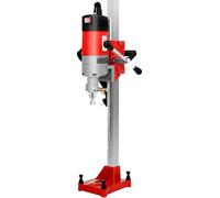 Carotteuse - Support de forage - Puissance 2300 W - Ø max 165 mm - Tension 220 V - Vitesse 740 tr/min - Prise EU - Course 60 cm - Rouge