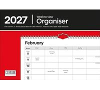 Carousel Worldwide Agenda mural 2027 Essential A4, vue hebdomadaire