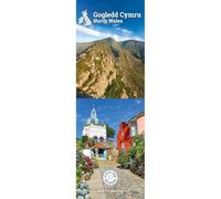 Carousel Worldwide Calendrier mural fin 2027 du nord du Pays de Galles sur 12 mois, paysages gallois pittoresques
