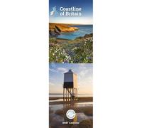 Carousel Worldwide Coastline of Britain Calendrier mural 2027 fin sur 12 mois, photographie côtière dramatique