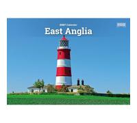 Carousel Worldwide East Anglia Calendrier mural 2027, format A5, calendrier mensuel sur 12 mois, photographie en couleur East Anglia